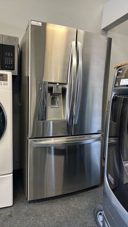Stainless steel lg counter depth fridge