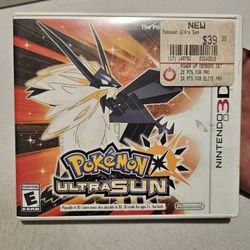Pokémon Ultra Sun 3ds 