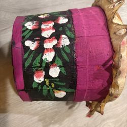 VINTAGE CHINESE LION DANCE DRUM