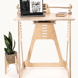 LIKE NEW Modular Work from Home Desk with Accessories