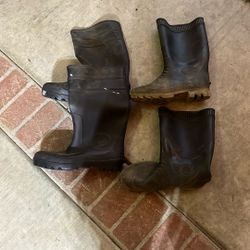 Rain Is Here!  Men’s Rain Snow Concrete Mud Boots