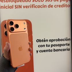 New Unlocked iPhone 17 Pro Max 256GB Orange - Only $31 Today