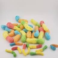 6x9 Large bag freeze dried Sour Gummy Worms 