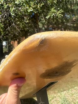 Used surfboard