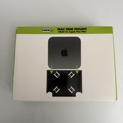 HIDEit Mounts MiniU – Mac Mini Wall, VESA, or Under-Desk Mount