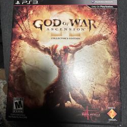 God of War ascension Collector’s Edition 
