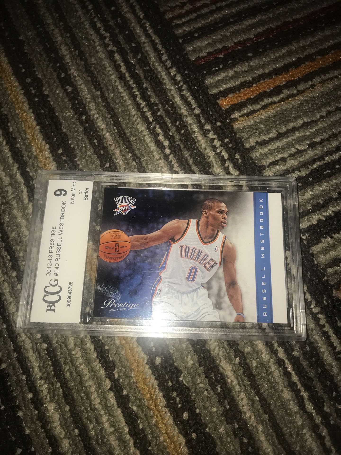 2012-13 Prestige Russel Westbrook Card