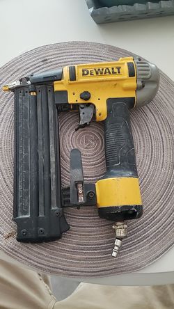 18 GA dewalt brad nail gun