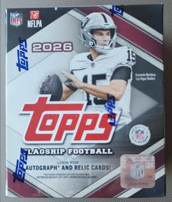Topps 2026 Flagship Football Mega Box