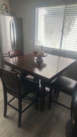 Table and chairs