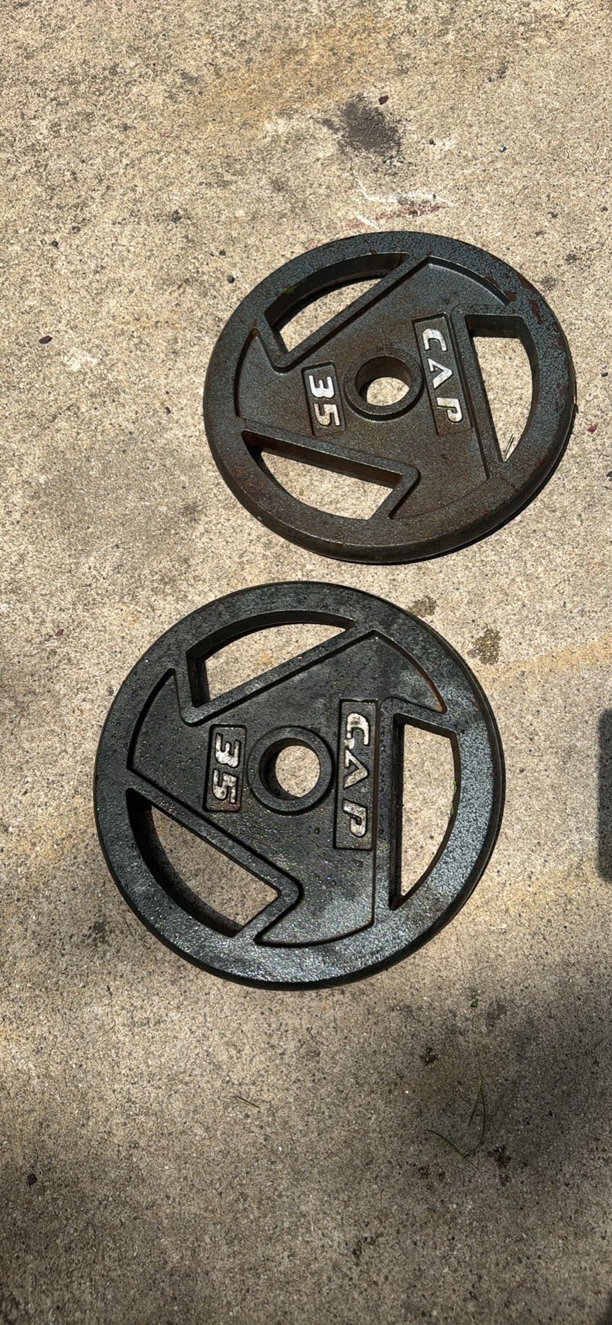 2 CAP Barbell 2-Inch Olympic Weight Plates