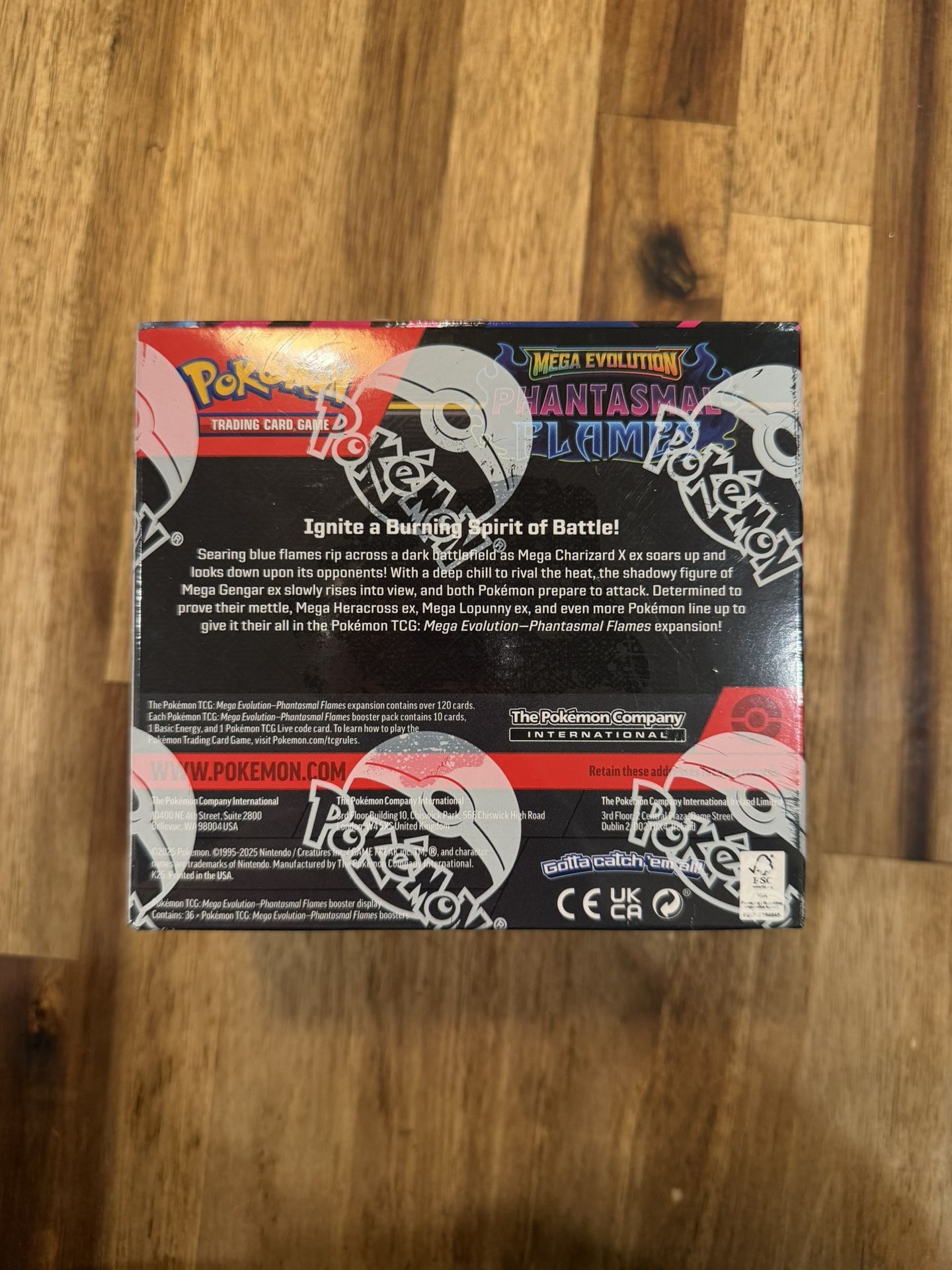 Pokemon Phantasmal Flames Booster Box (SEALED)