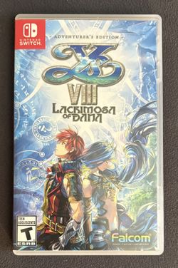 Ys III: Lacrimosa Of Dana Aventurer Edition Nintendo Switch