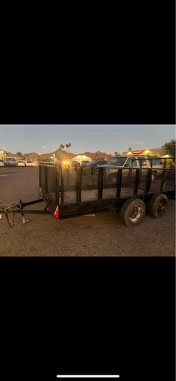 Landscaping trailer