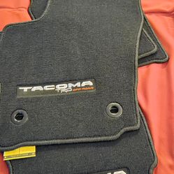 New Toyota Tocama TRD floor mats