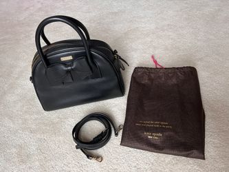 Kate Spade Leather Handbag In Black