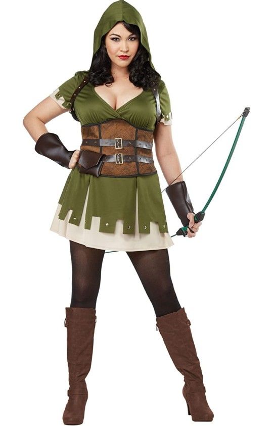 New Women's Lady Robin Hood Costume