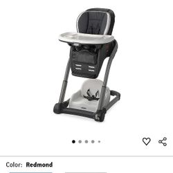 Graco Blossom 6 in 1 Convertible High Chair, Redmond