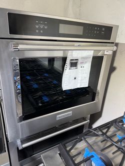 KitchenAid Single Electric Wall Oven Stainless Steel