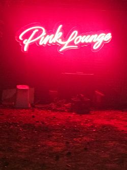 LED Bright Pink Neon Sign