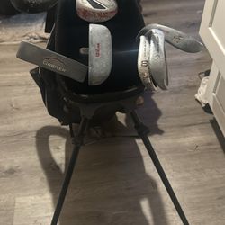 Golf Bag And Clubs 