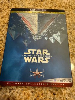 Star Wars Rise of Skywalker 4K Ultra HD Blu-ray Ultimate Collector's Edition