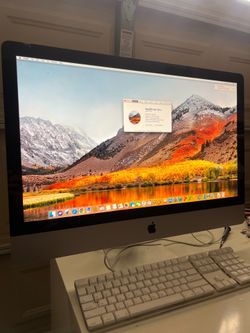 27” iMac all in one desktop computer