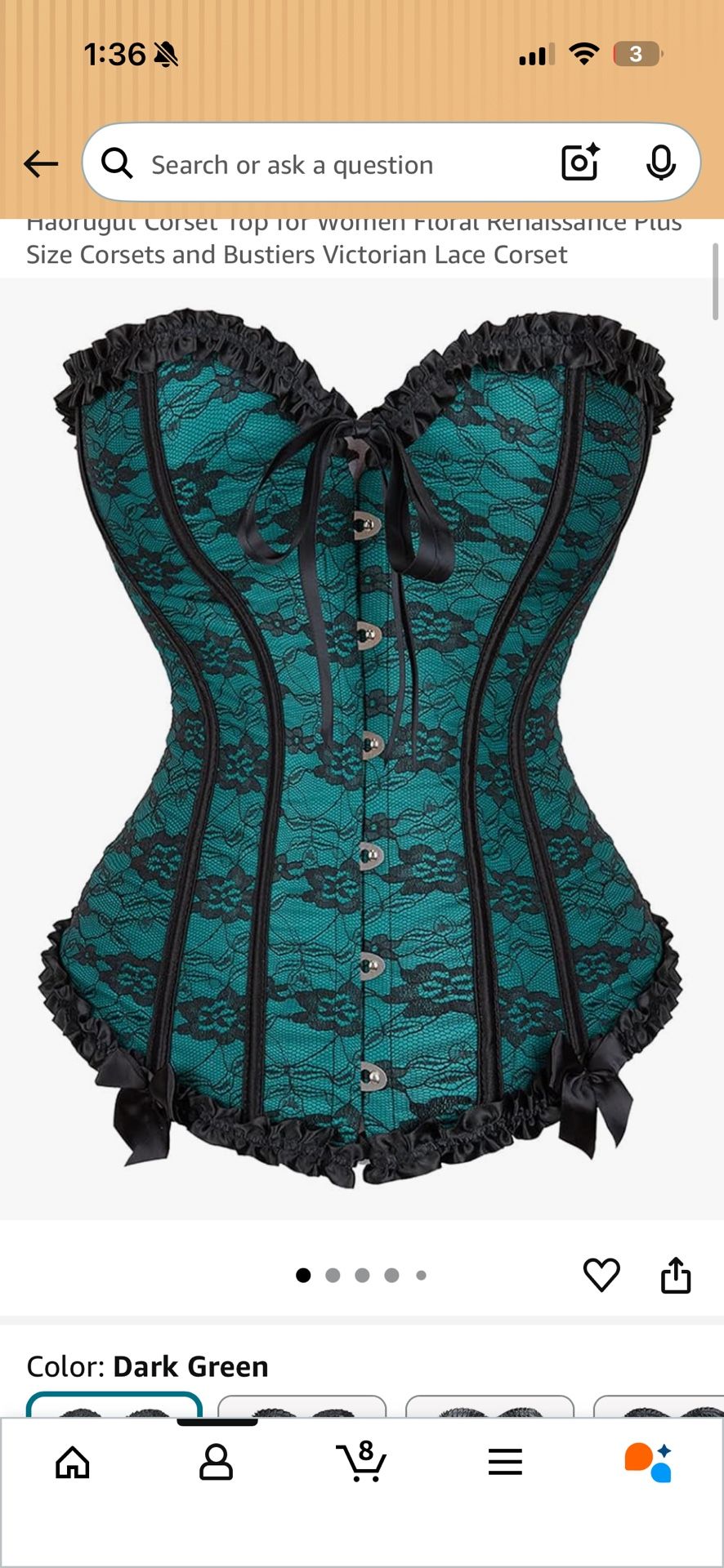 Green Corset