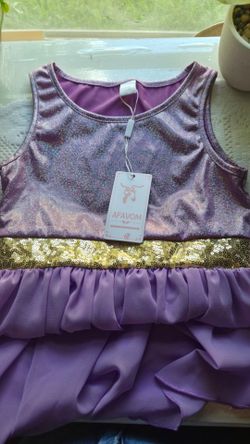 Dance Dress Vestido de Danza de Alabanza para Niña