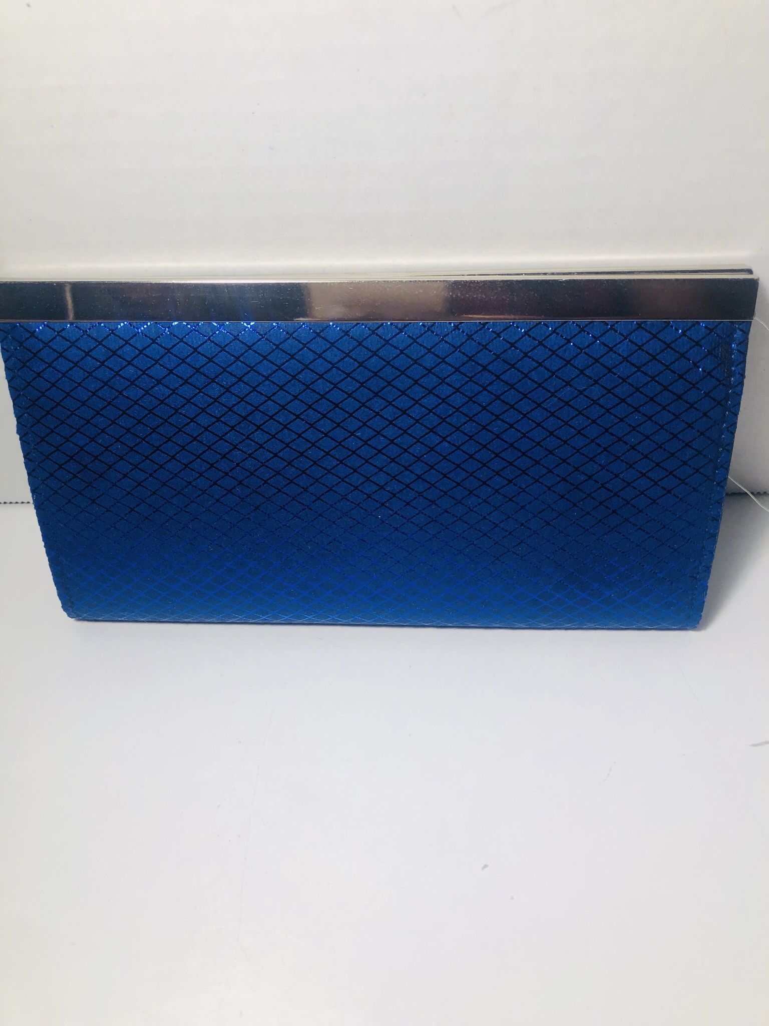 Beautiful Blue Clutch Wallet Excellent Condition 