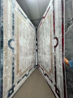 Transitional area rugs