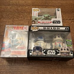 Lot of 3 funko figures