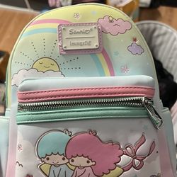 Twin stars Sanrio hello kitty loungefly