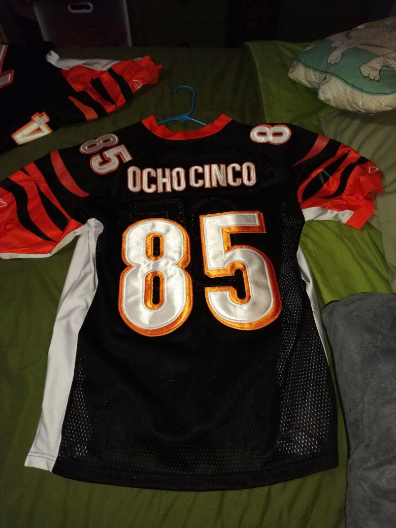 Chad ochocinco Bengals authentic Reebok jersey size 50