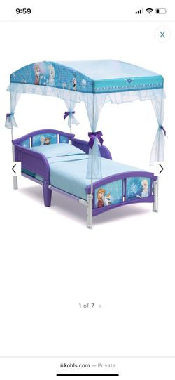 Frozen Toddler Bed