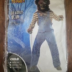Spirit Halloween Deadly Bear Kids Costume