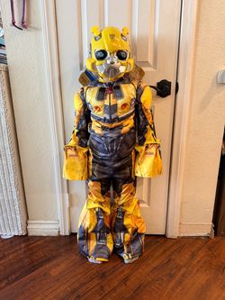 Transformers Bumblebee Costume (size med 8-10)