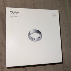 Brand New Sealed Oura Ring Gen 4 – Size 14– Silver