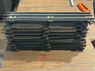 Vintage Lionel O Gauge 9” Straight Track Lot of 20 Tubular Train Tracks