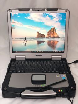 Panasonic Toughbook CF-30 Rugged Serial Port C2D 1.66Ghz 2GB 320G Win7