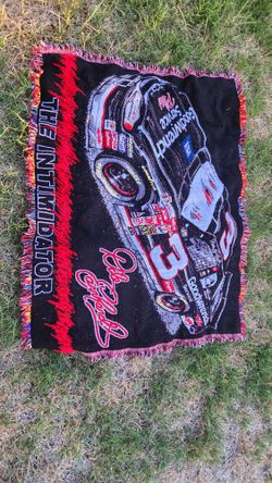 Dale Earnhardt Throw Blanket