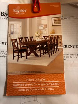 Beautiful table 8 chairs