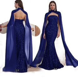 Royal Blue Prom Dress 