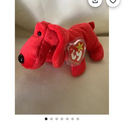 Red Rover Beanie Baby (Mint)