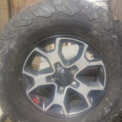 Tire Of Jeep