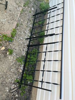 Metal railing