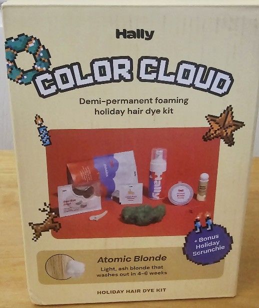 NEW Hally's Color Cloud Kit - Atomic Blonde