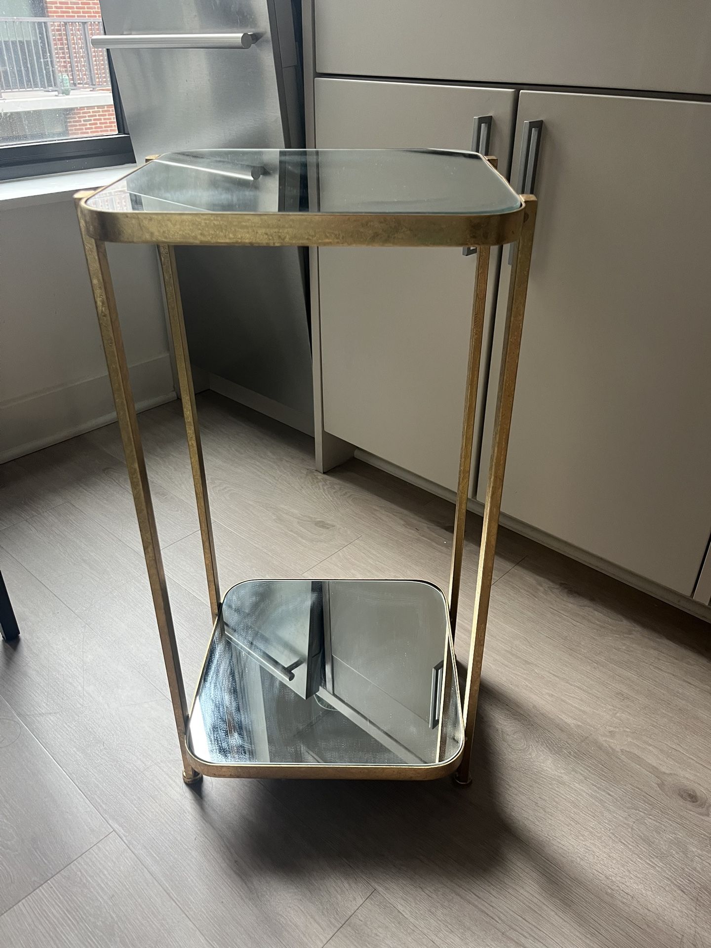 Side table gold
