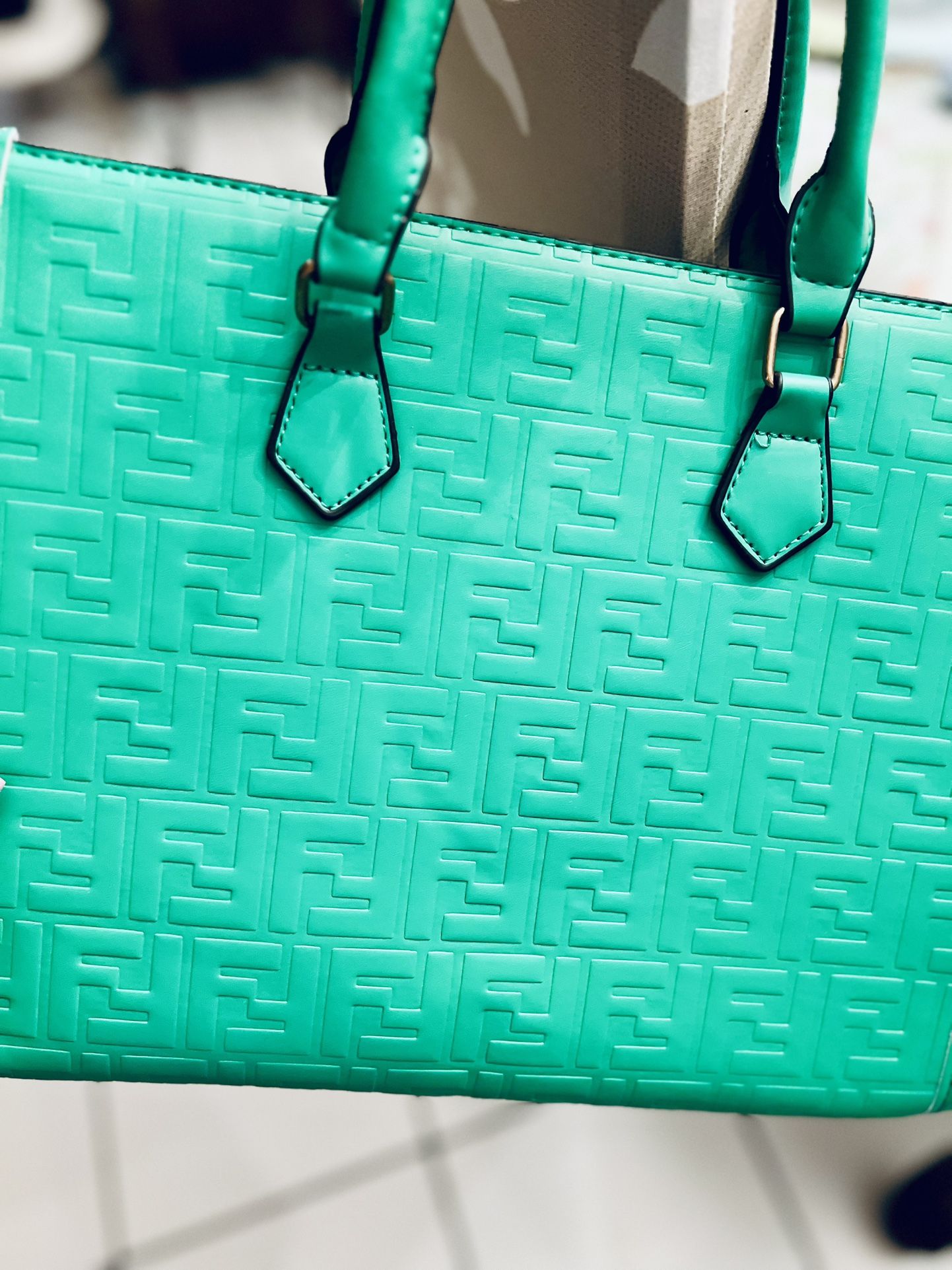 Green Ff Tote