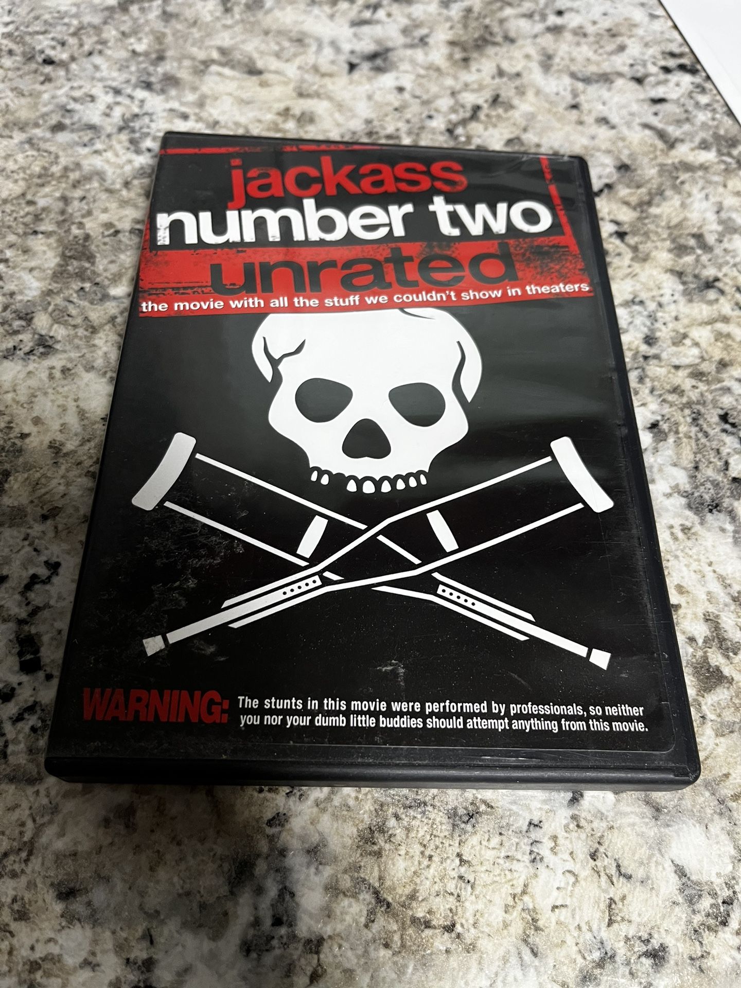 Jackass: Number Two (DVD, 2006, Unrated Widescreen Version)